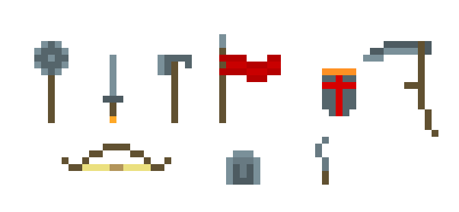 [9664c4] Medieval Weapons