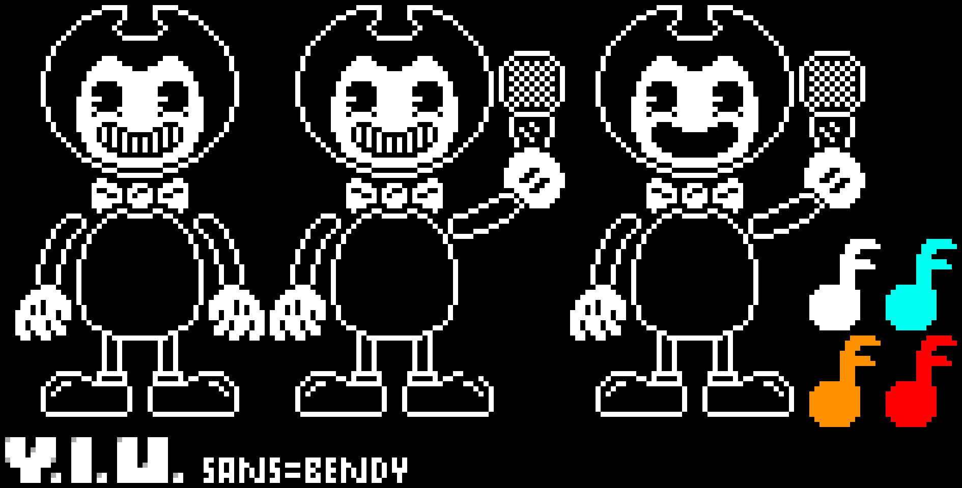 Your Indie Underground (My AU) Sans = Bendy The Show!