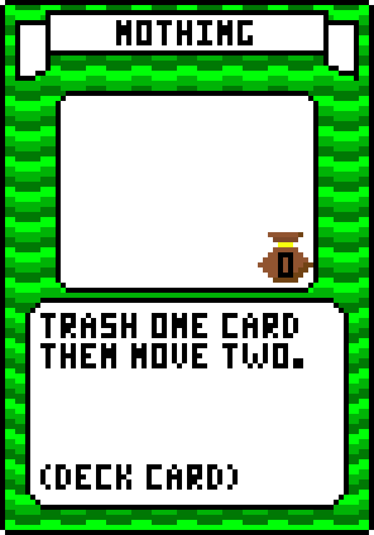[aca841] Forest Nothing Card