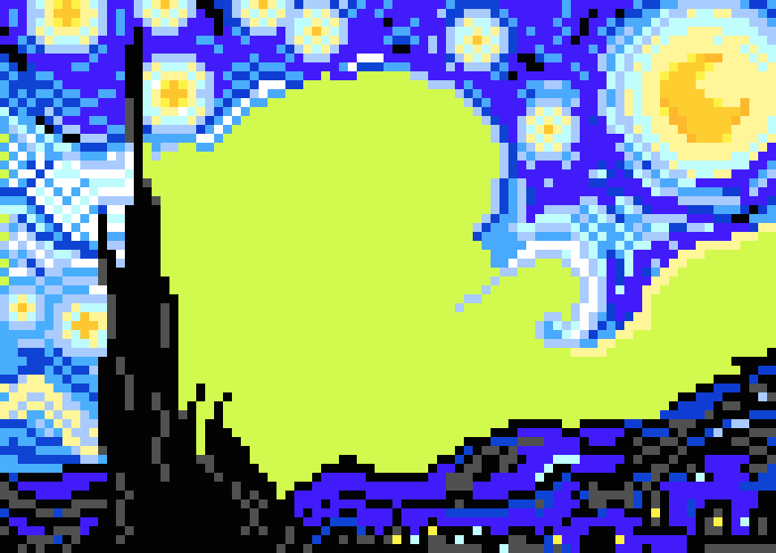 [9664c4] Starry night
