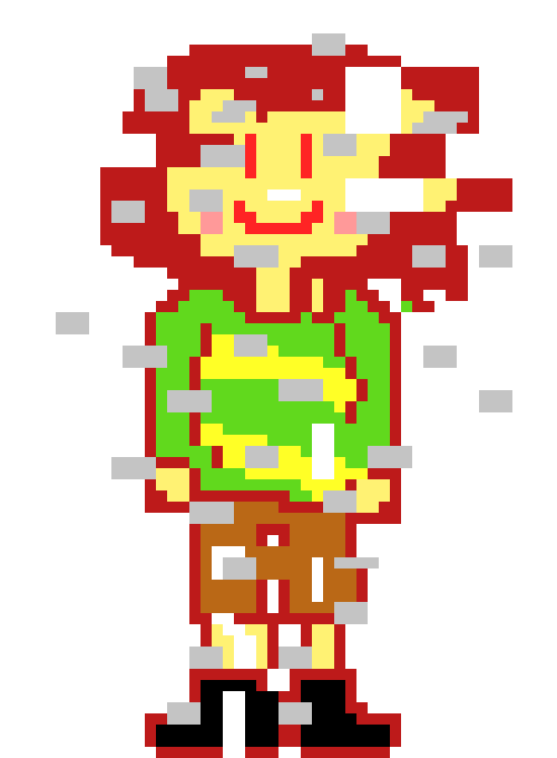 [9664c4] Glitchy Distorted!Chara