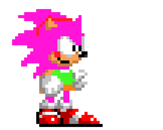Classic Amy IN MY GODDAMN SHOES by:Classic Sonic