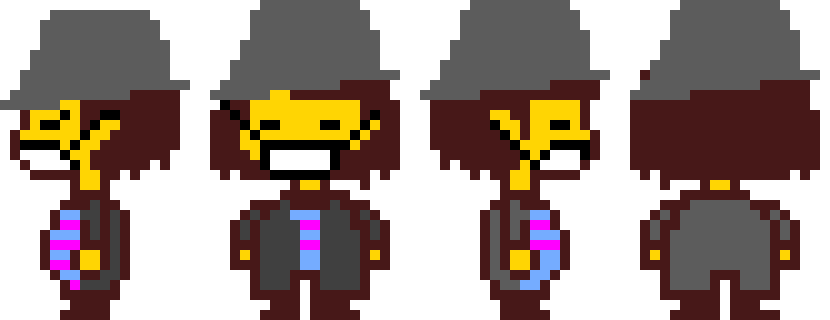 [f7393a] Frisk Sprite Sheet