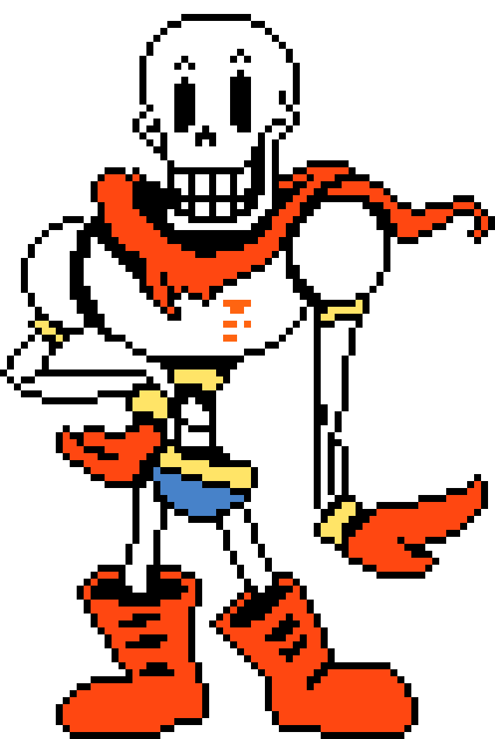 [866490] -papyrus comes out from a spot in the basement- THERE IT IS! I WAS WONDERING WHERE MY PELVIS WENT!
