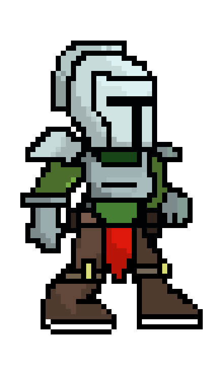 [7cde26] Main character walk 2