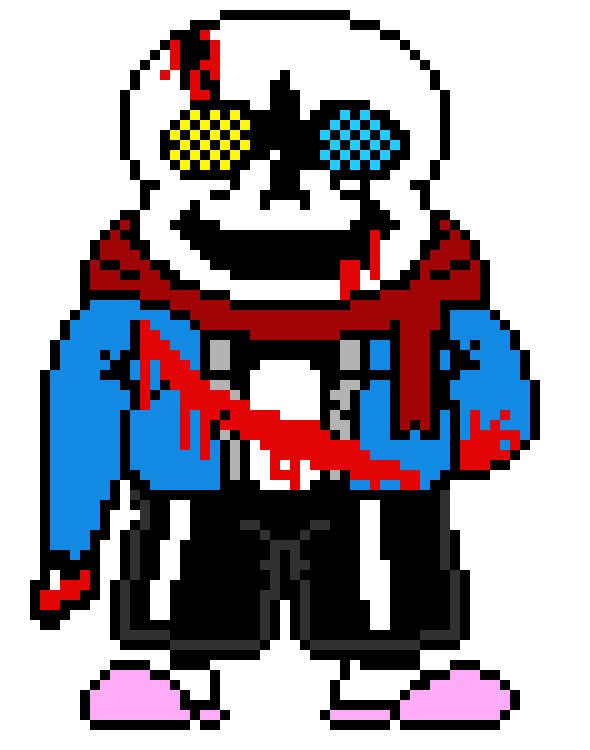 [869ac3] Sans Battle Sprite (My Take)