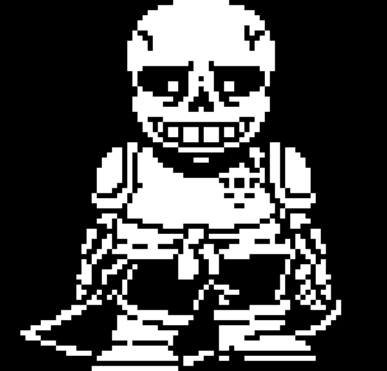 [11a9d7] -walks through pam central, thinking about papyrus- -Distrust!Sans