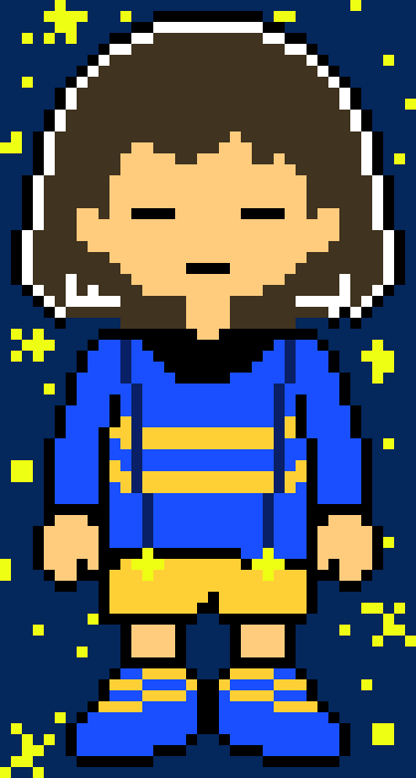 [9664c4] OuterTale Frisk (for Snowsnufflebunny