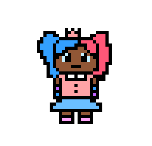 [d60a92] Danganronpa Pixel Sprite Base