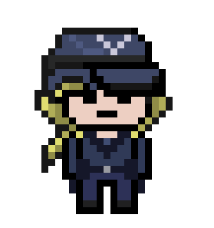 [8f24ee] danganronpa pixel sprite sonya