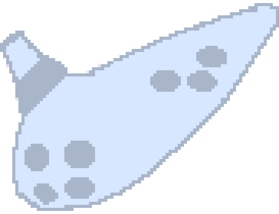 [59b7d2] transparent ocarina