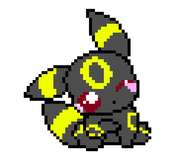Finished baby Umbreon