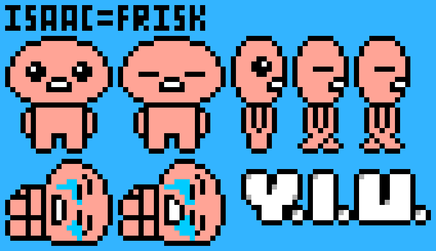 Your Indie Underground (My Au) Frisk = Isaac