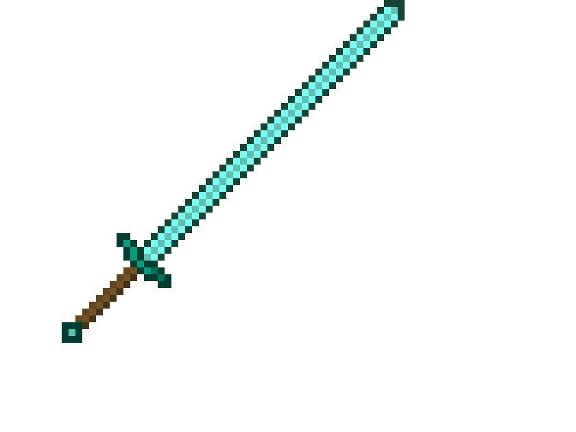 [920105] Minecraft PvP looooooooonnngggg Swords
