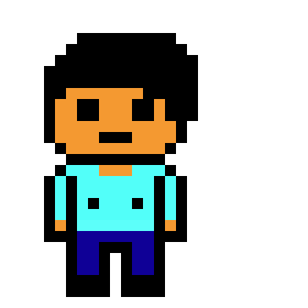 [6d3535] danganronpa pixel sprite base
