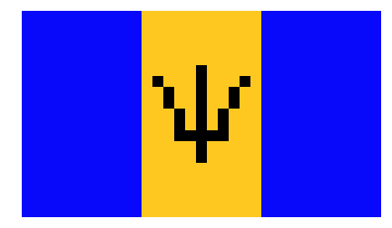 [b478a1] Barbados flag
