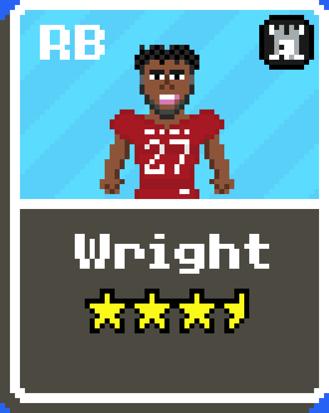 [5e30ef] Alvin Wright Cardinals Card