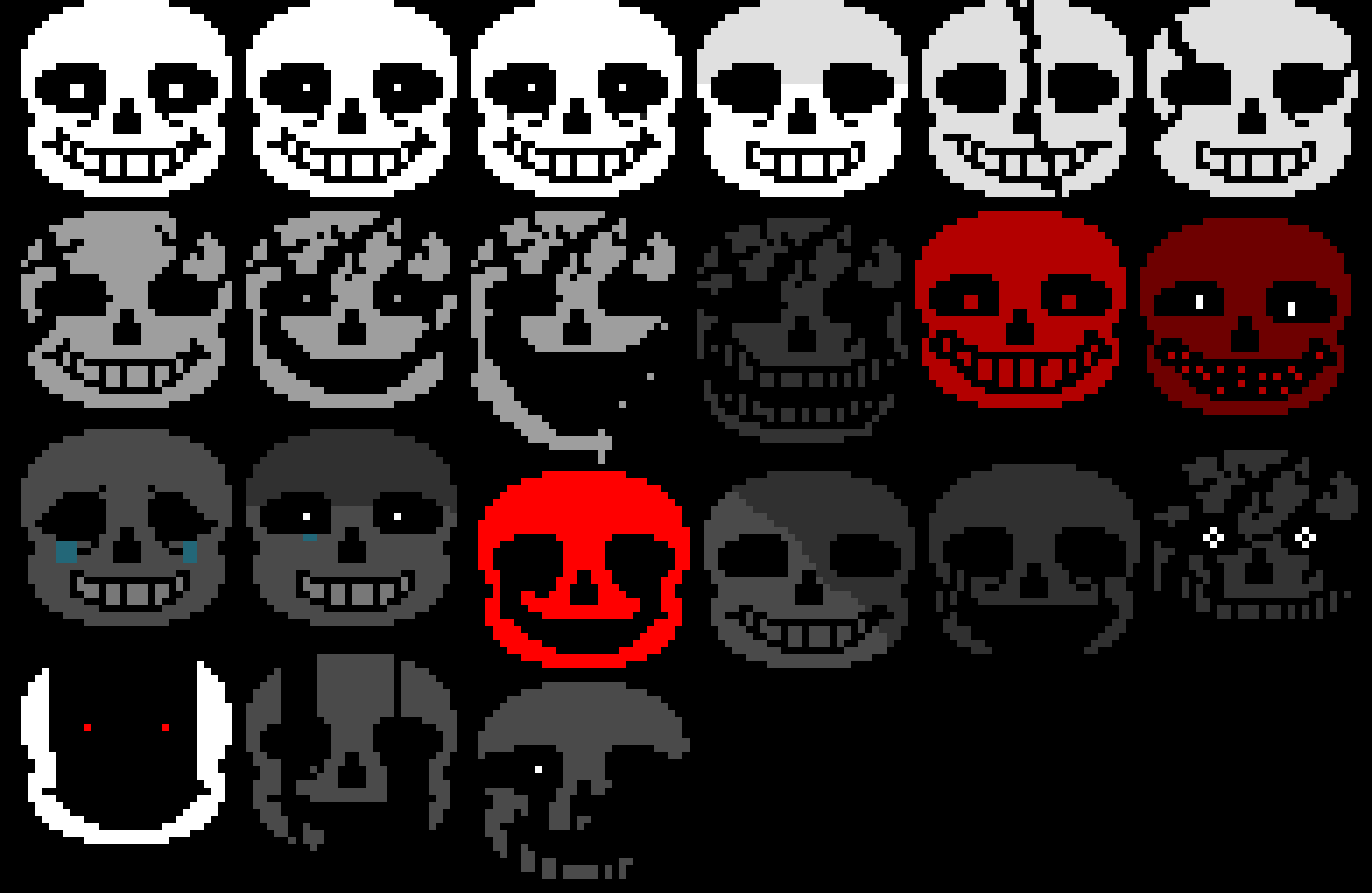 [00ef8c] Sans becoming Uncanny