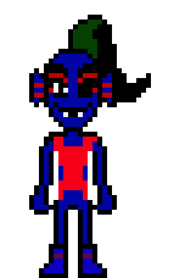 Horrortale Undyne Sprite