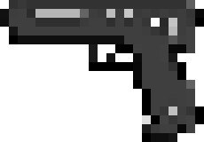 [cdcb4e] Fox with gun basic pistol