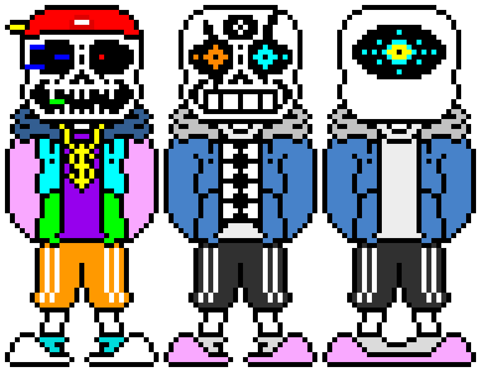 [d6b045] *Dread Sans tries to use his tentacles to fight the glitch* 