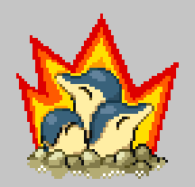 [990543] Dugtrio + Cyndaquil Fusion