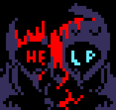 *(Then bashed him into the ground.) -HorrorTale Sans