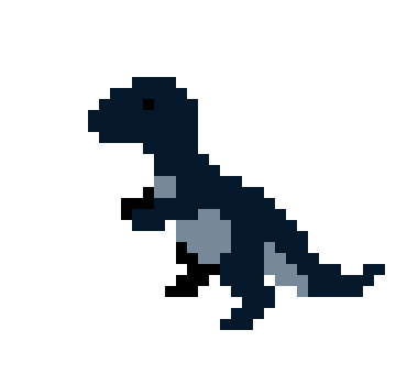 [9664c4] Small T-rex(dark)
