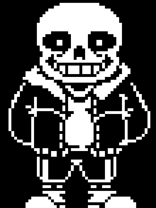 [fe794a] Undertale last breath Sans Sprite (my version)
