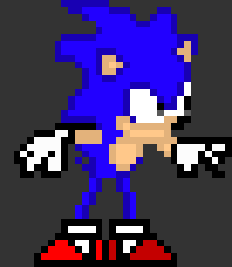 (stops as soon as he hears the other sonic) Huh?