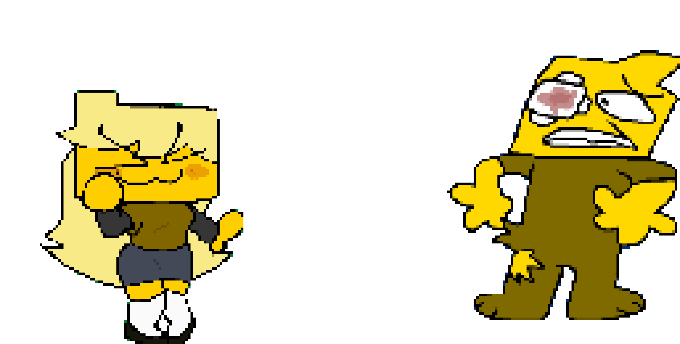 [c2fe0c] "It was her" -Ron points at Meri The Fangril- (In a cool way)