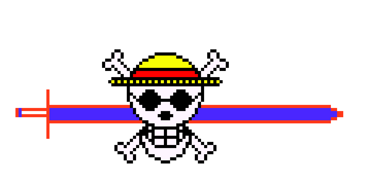 [9664c4] One piece flag 