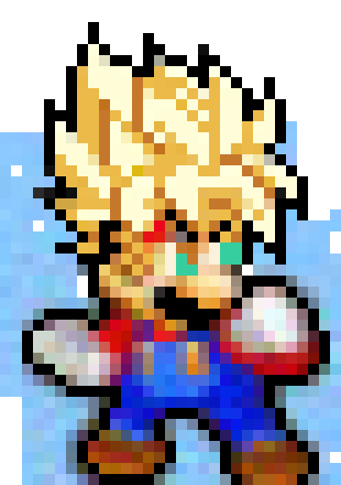 [1a4184] ssj mario idle sprites 3