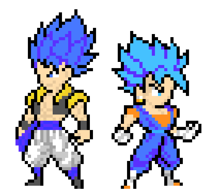 [a662d6] Super Saiyan God Super Saiyan (Super Saiyan Blue) Gogeta and Vegito