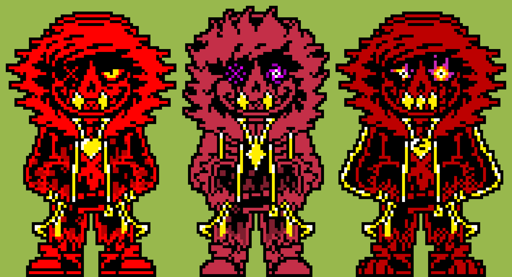 fellfellheroes time trio -inky