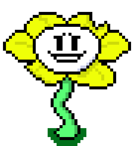 Fell-Tale Flowey Sprites