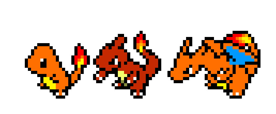 [9664c4] Charmander Line