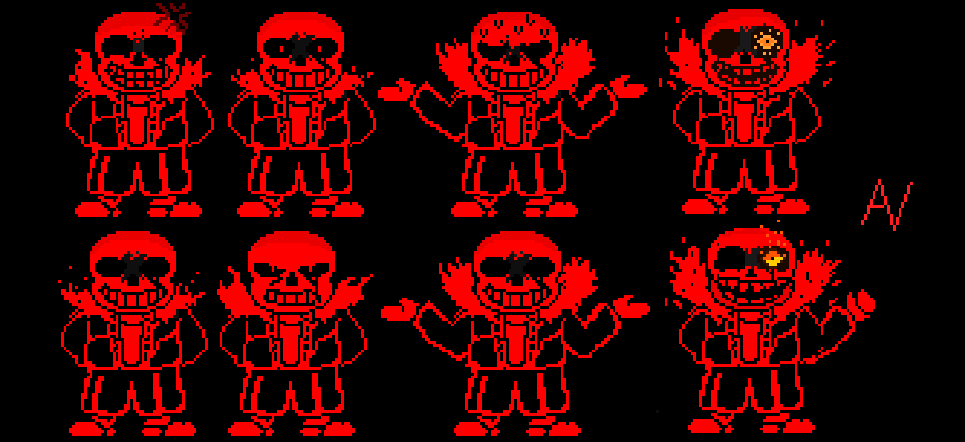 [5f5882] Underfell Sans sprite