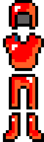 [9664c4] Ruby Armour-Minecraft