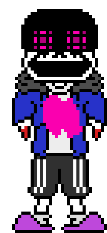 [d959ff] *infected stalker jumps on terror and scratches his arm with his bone leaving a pink cut on his arm*