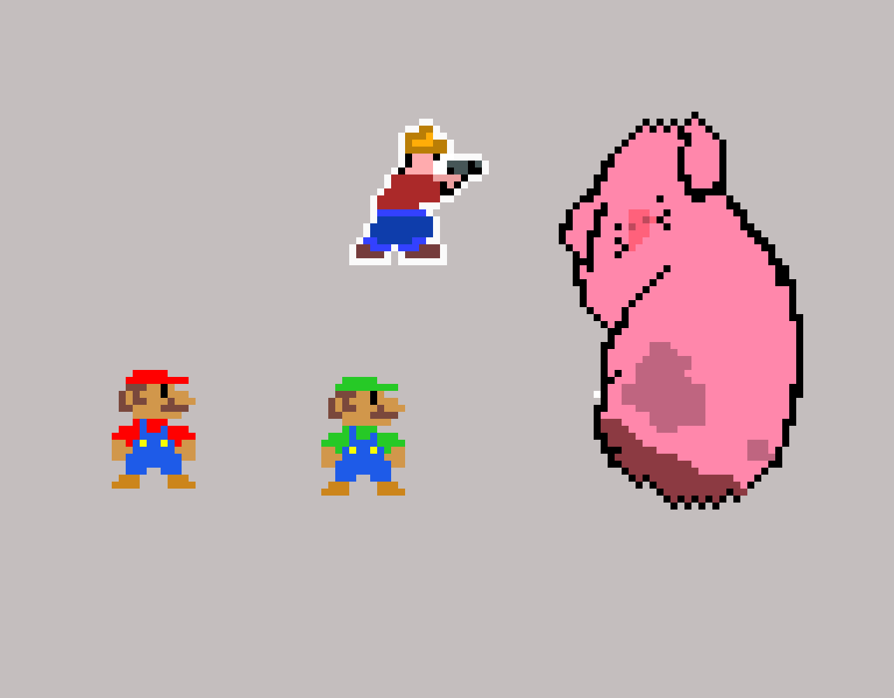 [8cdfbf] Pixel Arts