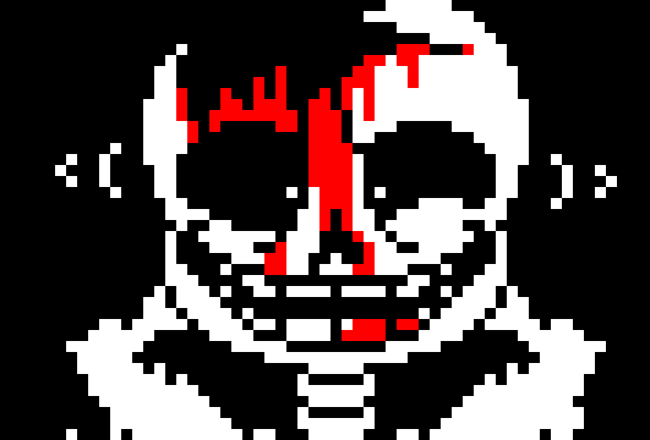[7ce906] CAUSE I'M FUCKING DEMENTED! -HorrorTale Sans