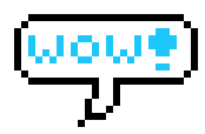 [9664c4] Tumblr pixel speech bubble