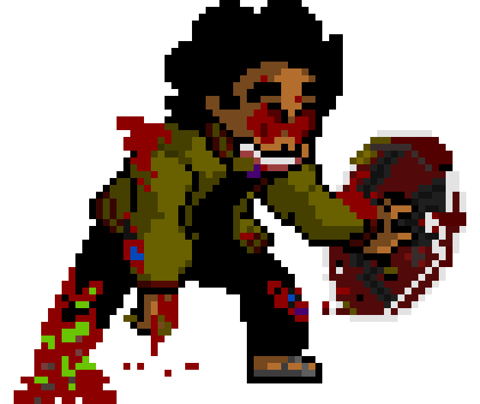 [494b86] FNF OC Bloodglitchified -  Bloodglitchified!Tristen Universe Idle Pose