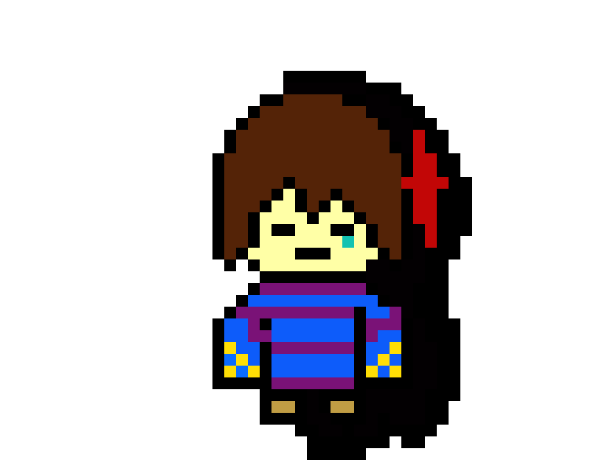 [9664c4] Undertale: The Past Chapter 1 Frisk's Story: Frisk Sprite