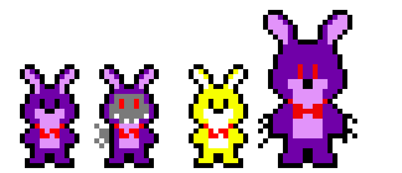 [8c42af] bonnie in fnaf