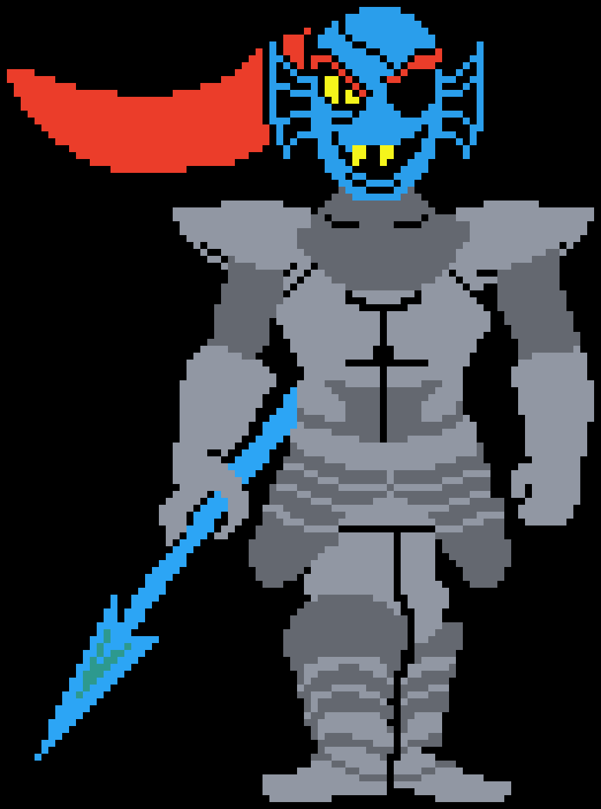 Undertale Undyne Sprite