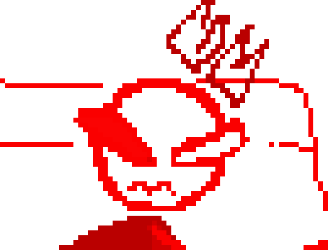 [e689ec] My pet, blooper, demented.