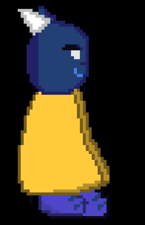 [f8c474] Emote: Side view