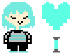 [9664c4] Miku Hatsune as Frisk